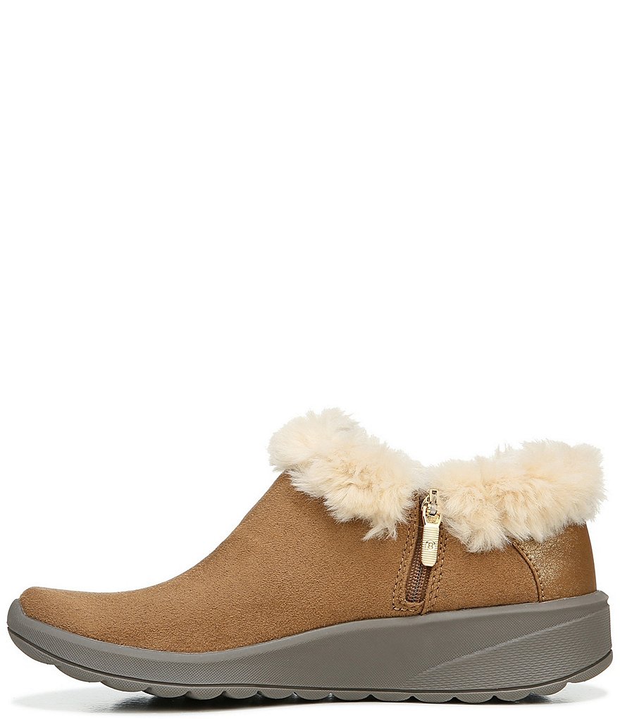 Bzees Premium Golden Go Washable Faux Fur Lined Booties