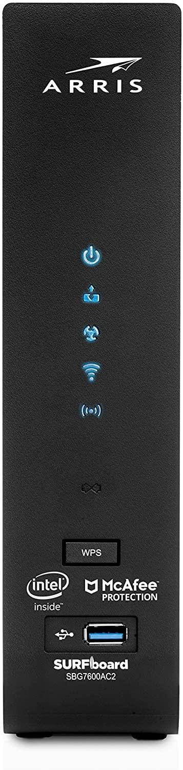 ARRIS SURFboard (32x8) Docsis 3.0 Cable Modem Plus AC2350 Dual Band Wi-Fi Router for Comcast Xfinity, Spectrum, Cox