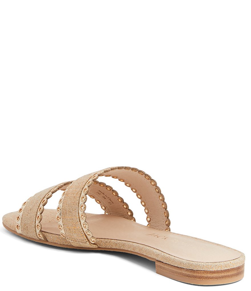 Jack Rogers Savannah Two Band Eyelet Slide Sandals