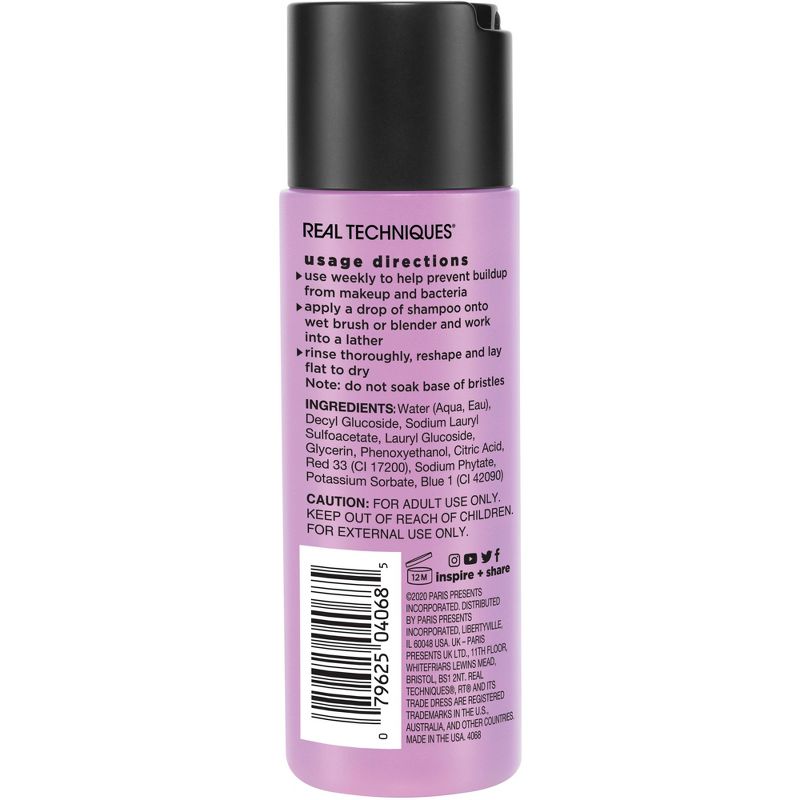 Real Techniques Brush + Sponge Cleansing Gel - 4 fl oz