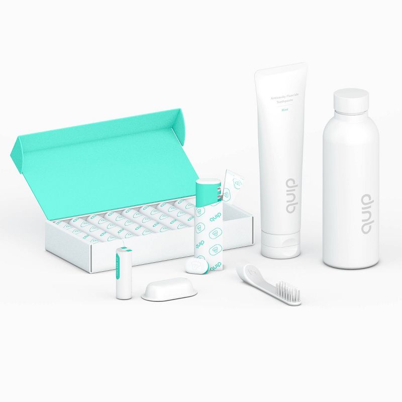 quip Electric Toothbrush Head Refill - Soft-Bristles - White/Gray