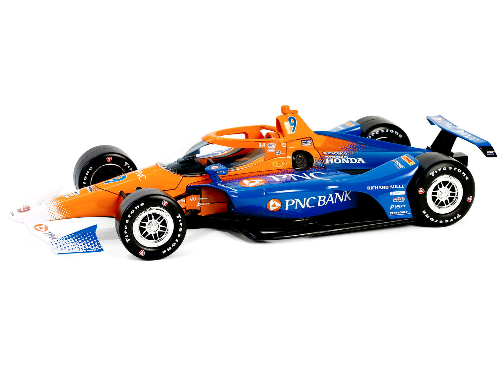 Dallara IndyCar #27 Kyle Kirkwood "AutoNation" Andretti Autosport "NTT IndyCar Series" (2024) 1/18 Diecast Model Car by Greenlight