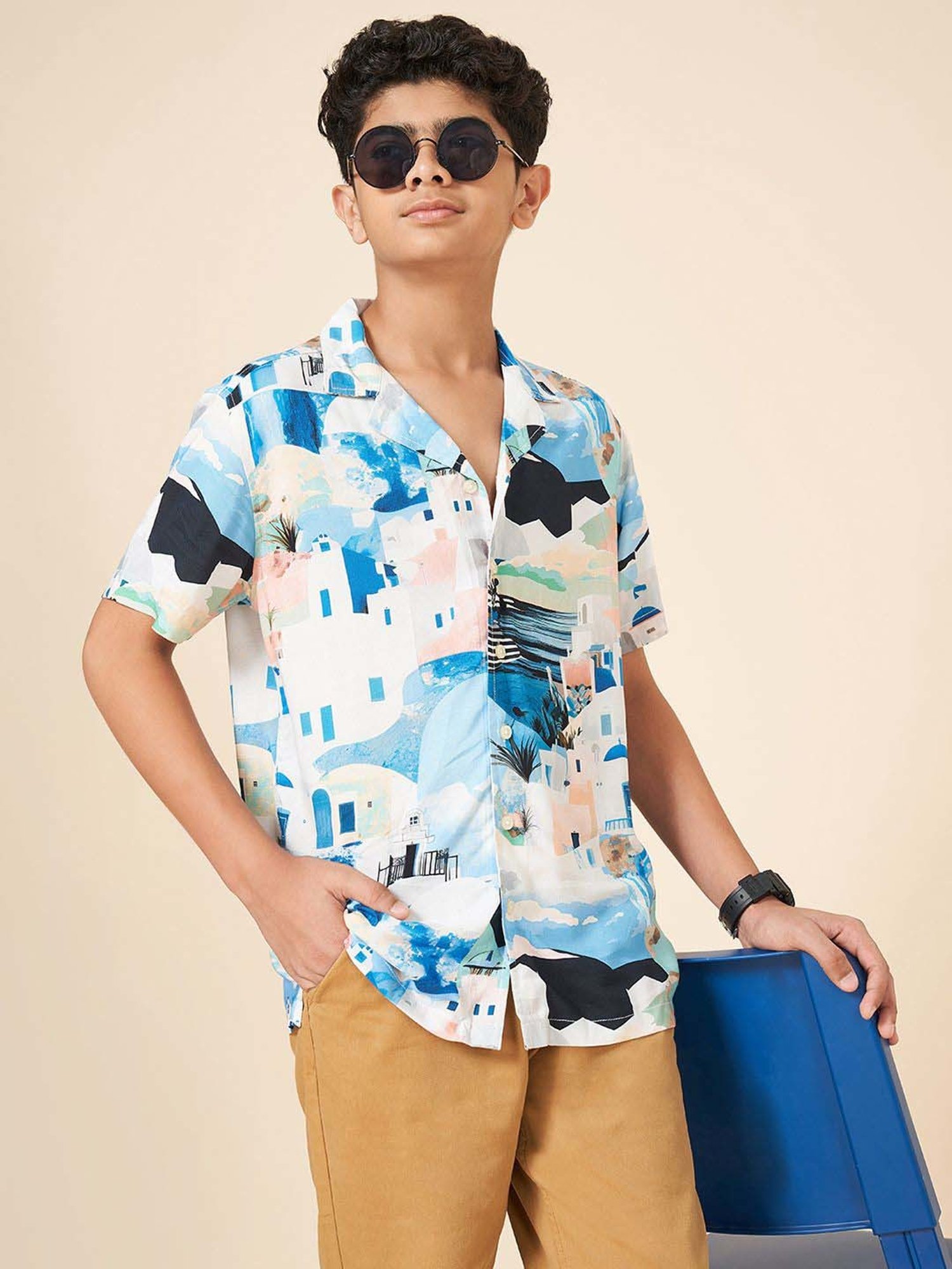 Coolsters by Pantaloons Boys Multicolor Printed Shirts