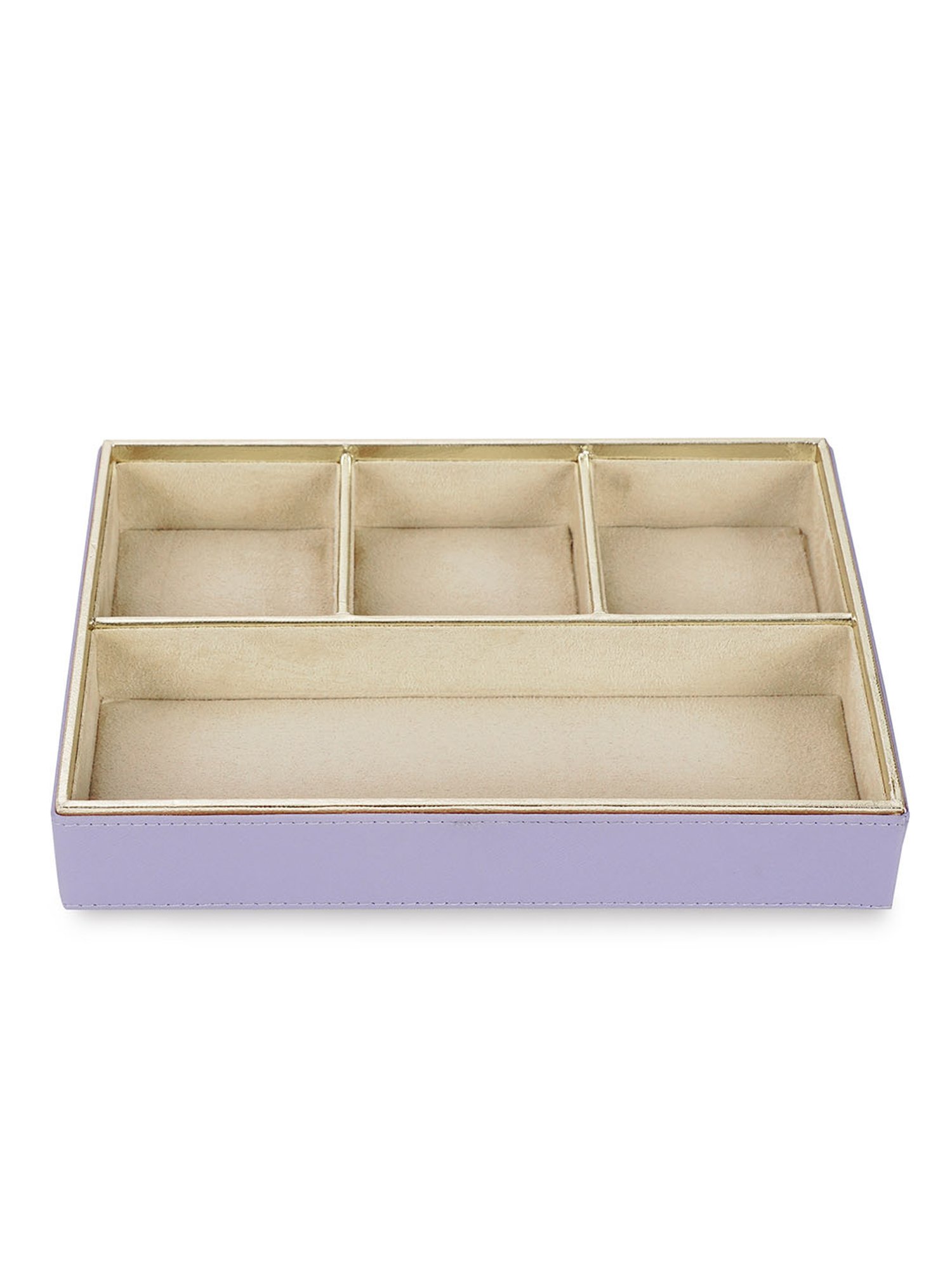 Pure Home and Living Purple Faux Leather Organisers
