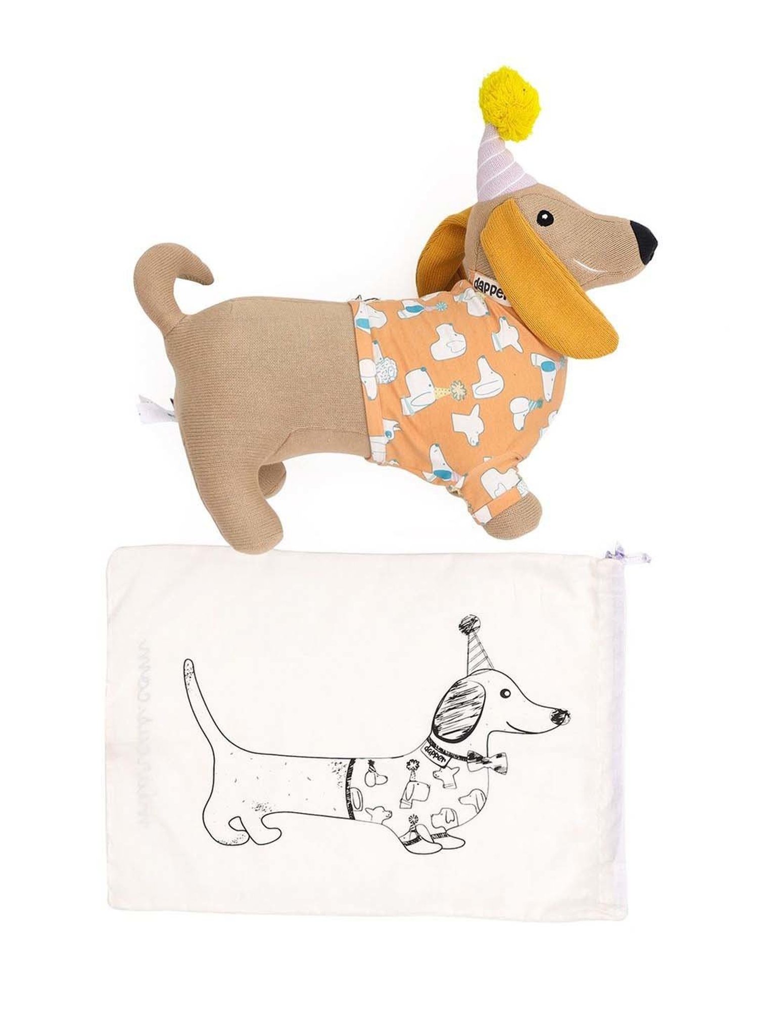 Baby Moo Kids Grey Hanging Toy