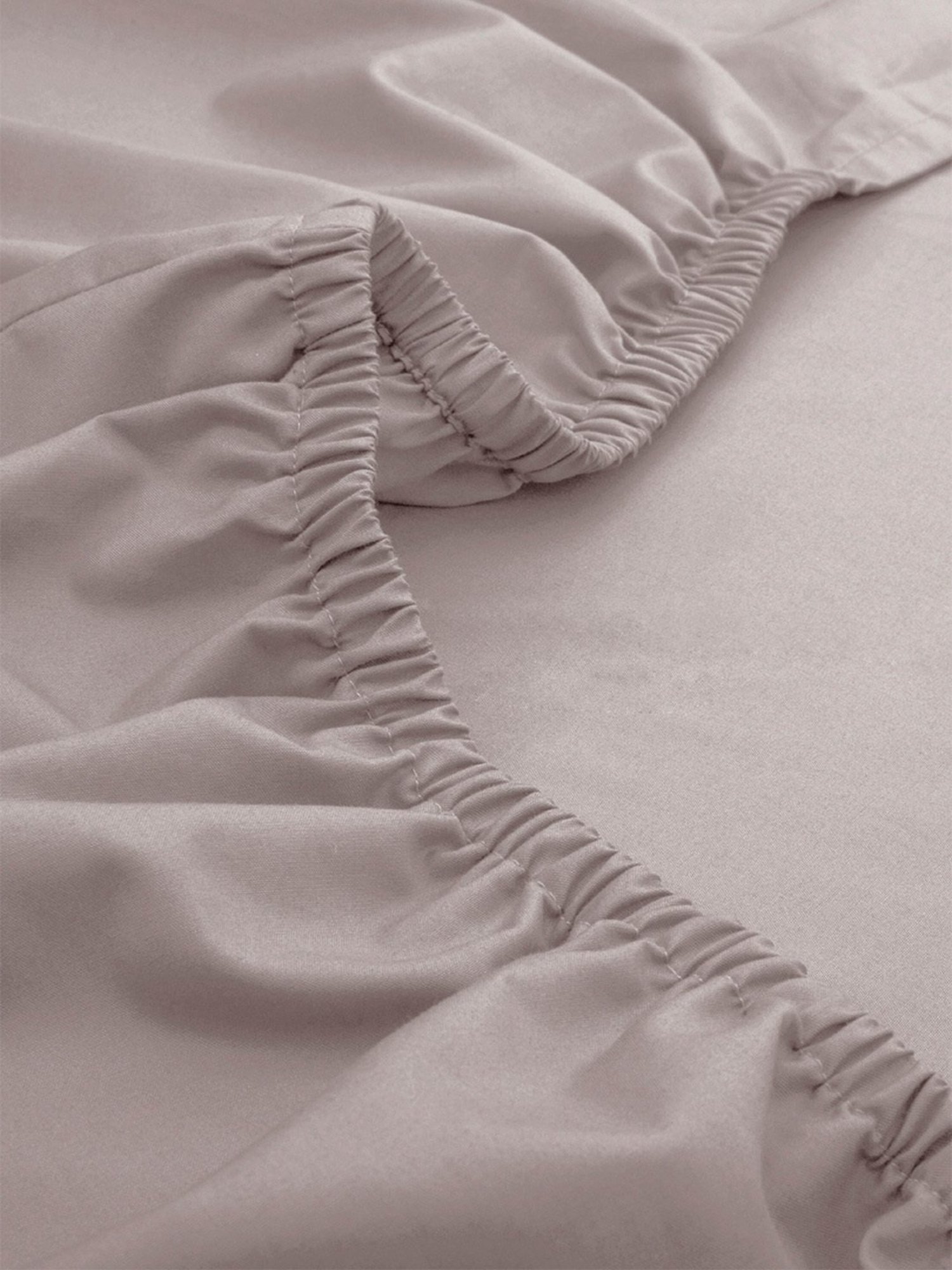 Maspar Colorart Slumber Beige 200 TC Cotton Single Size Bed Sheet with 1 Pillow Cover