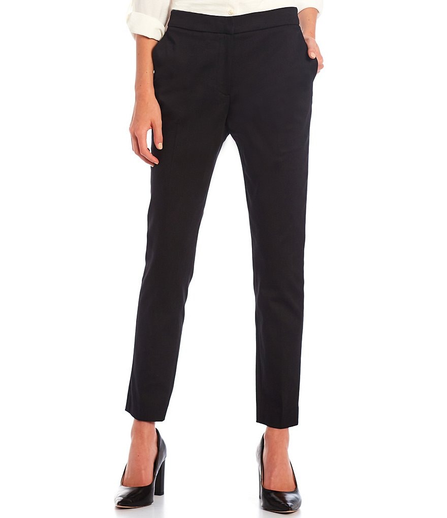 Tommy Hilfiger Flat Front Elastic Waist Twill Pants