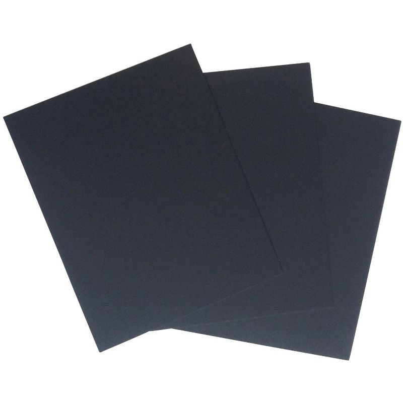 Crescent Acid-Free Mat Board, 11 x 14 Inches, Black, pk of 40