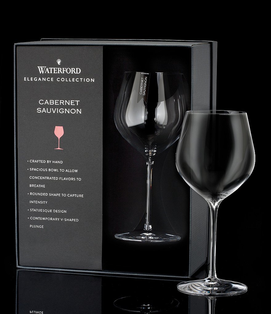 Waterford Lismore 6-Piece Crystal Double Old Fashioned Glass Boxed Set