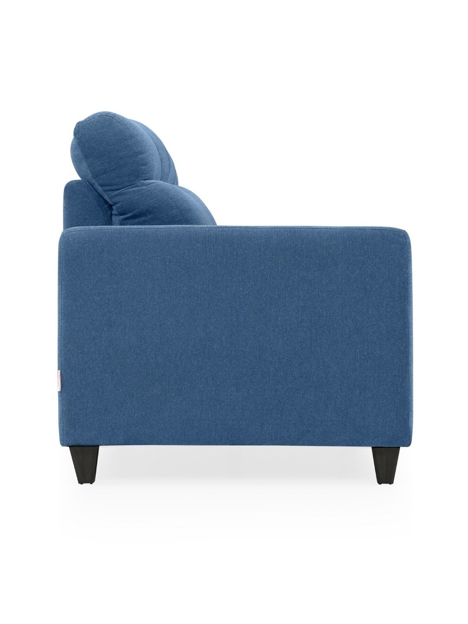 Duroflex Zivo Plus Blue Solid Wood 2 Seater Sofa Set