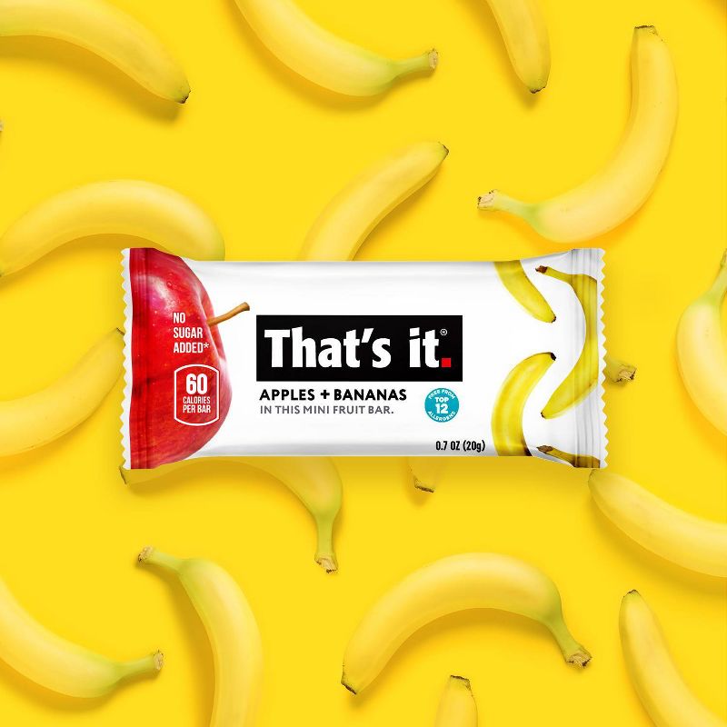 That's It. Strawberry Banana Mini Fruit Bars - 10ct/7oz