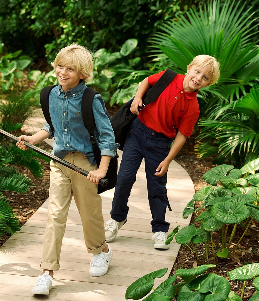 Polo Ralph Lauren Little Boys 2T-7 Suffield Flat-Front Chino Pants