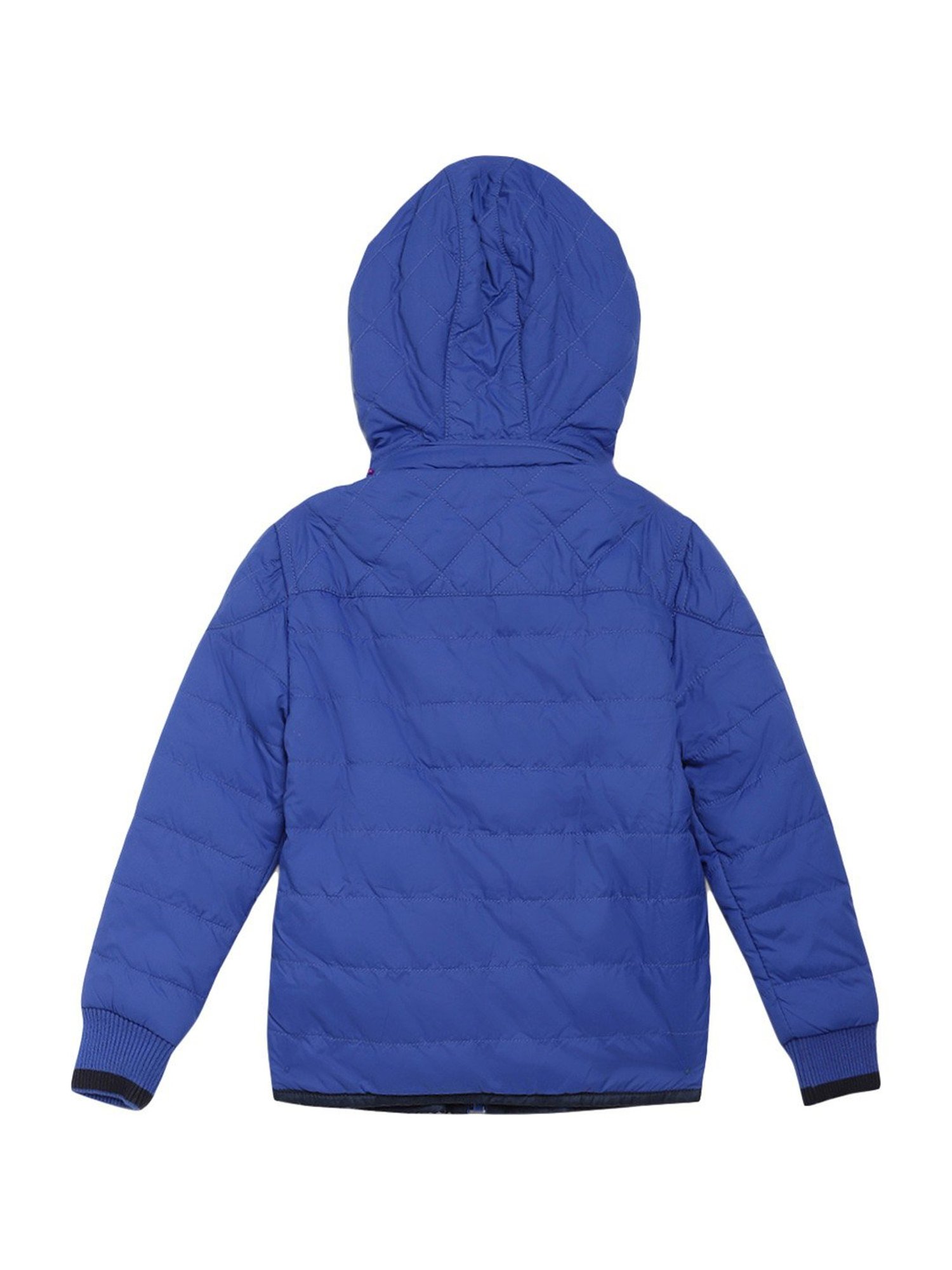 Blue Giraffe Kids Blue Regular Fit Jacket