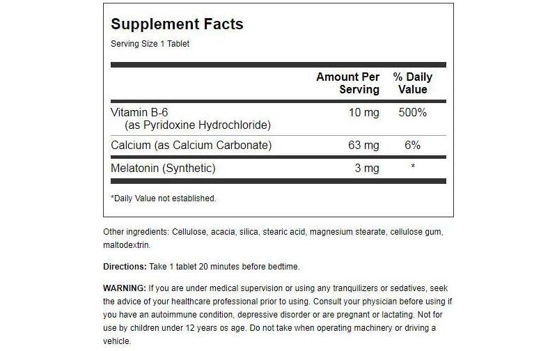 Natrol Dietary Supplements Melatonin 3 mg Tablet 240ct.