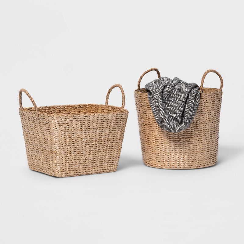 Square Decorative Baskets Natural - Threshold™