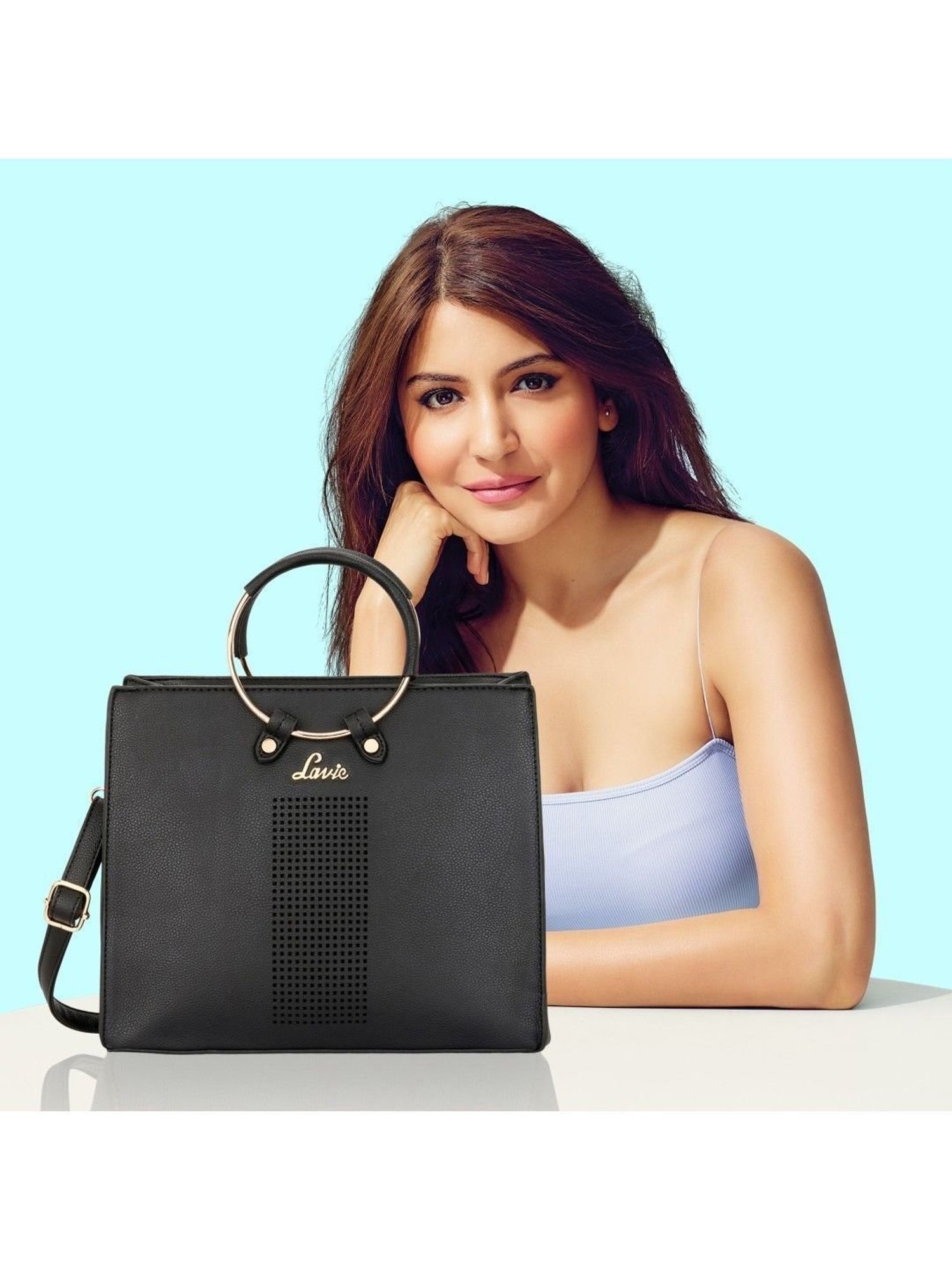 Lavie Chapada Solid Medium Handbag