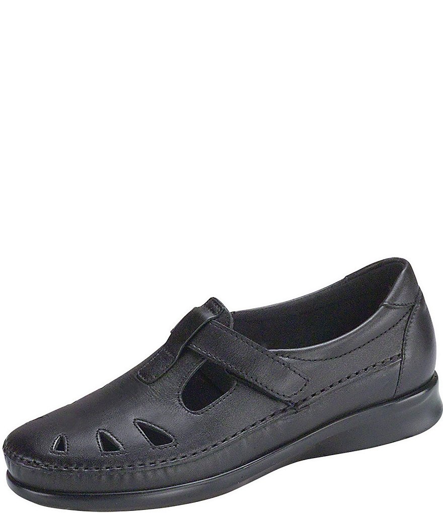 SAS Roamer Leather Flat Loafers