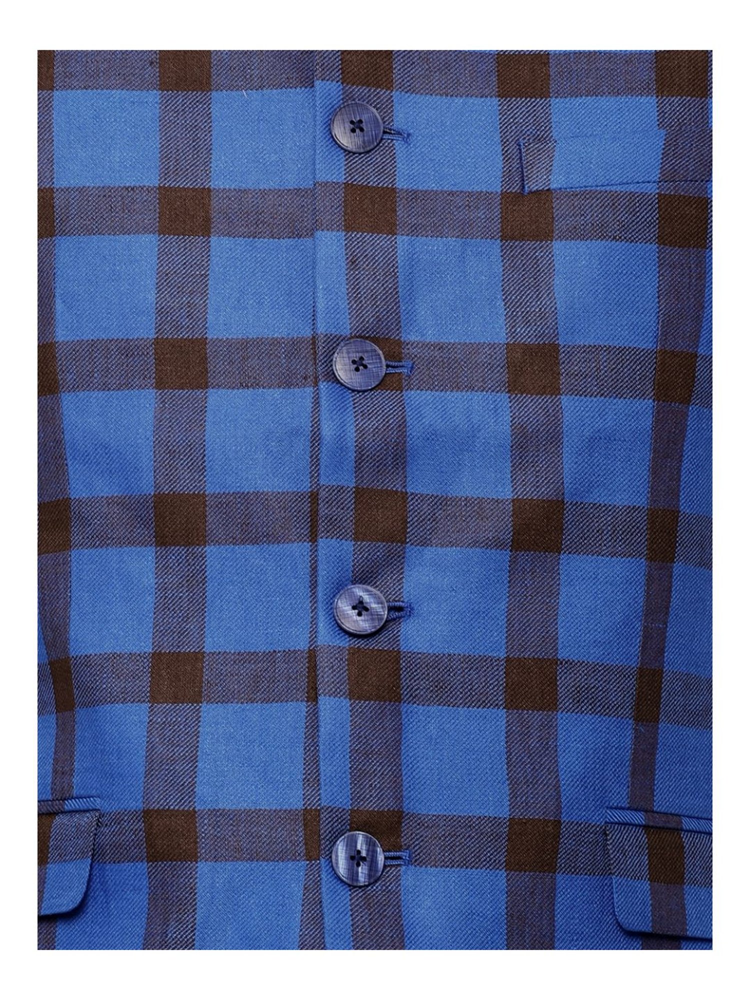 Vastramay Black Regular Fit Blazer