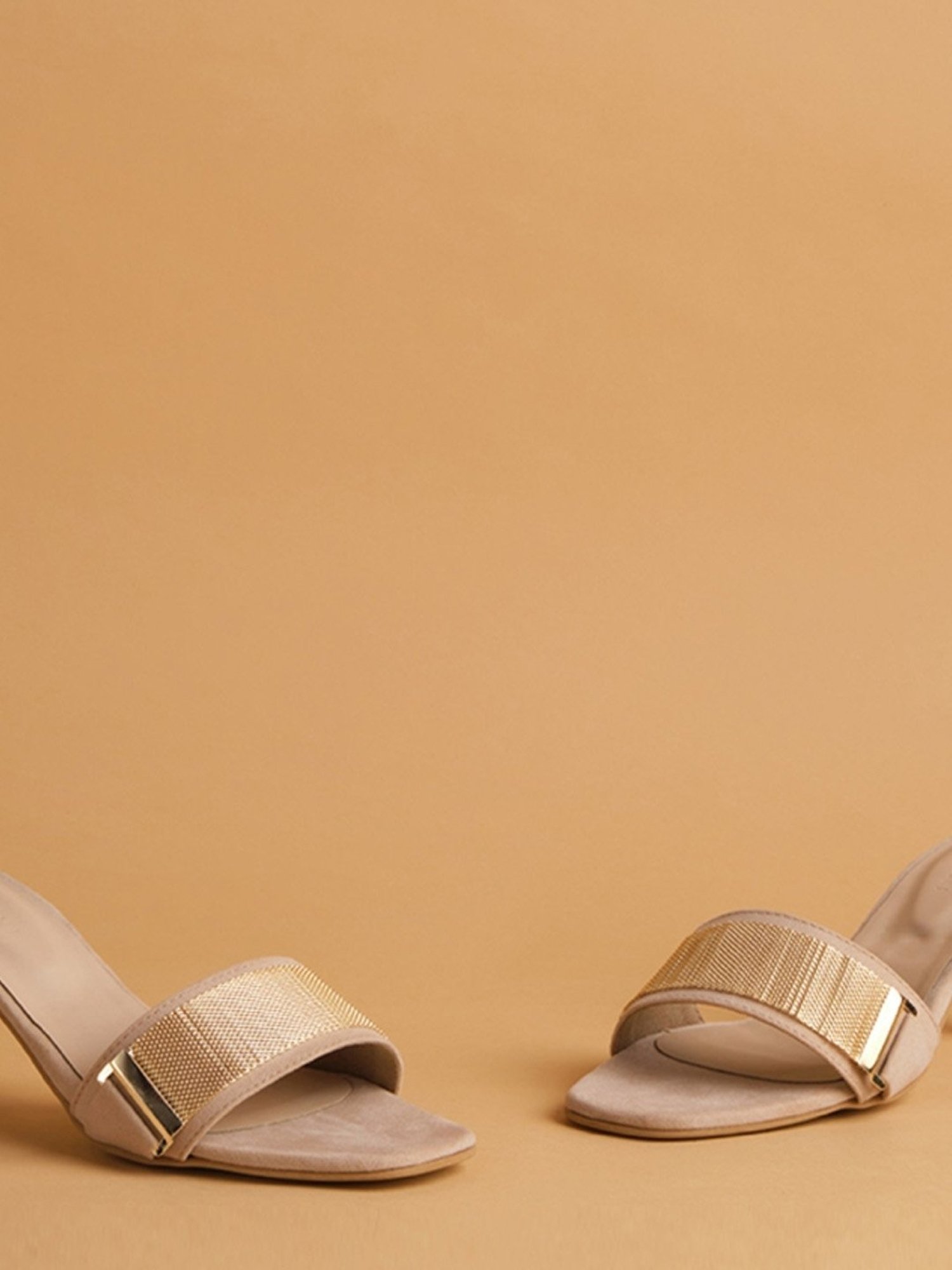 Eridani Women's Alessia Beige Stilettos