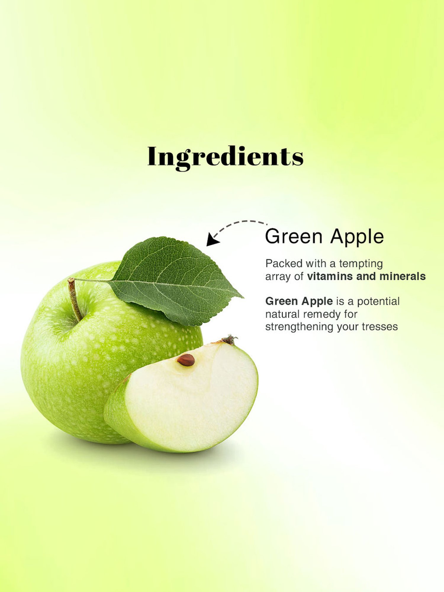 Richfeel Green Apple Shampoo - 500 ml