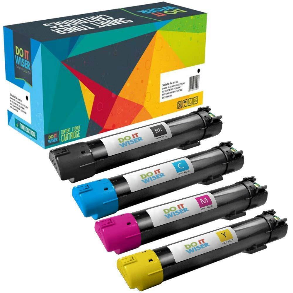 Do it Wiser Compatible Toner Cartridge Replacement for Dell 5130cdn 5130 | 330-5846 330-5850 330-5843 330-5852 (4-Pack)