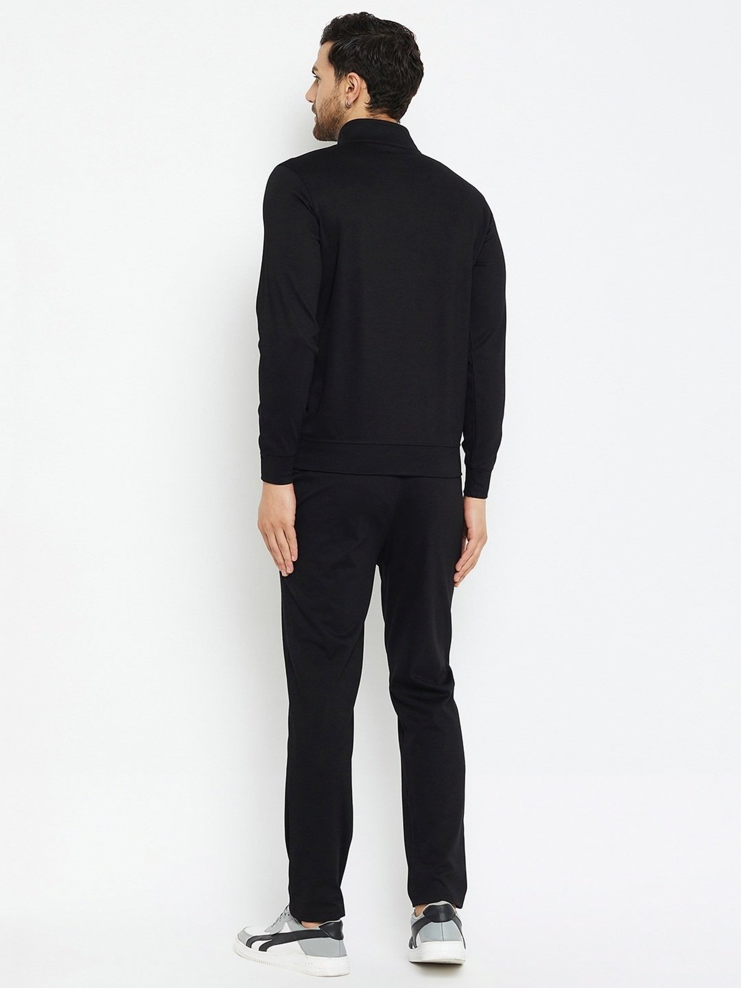 Okane Black Regular Fit Co-Ord Set