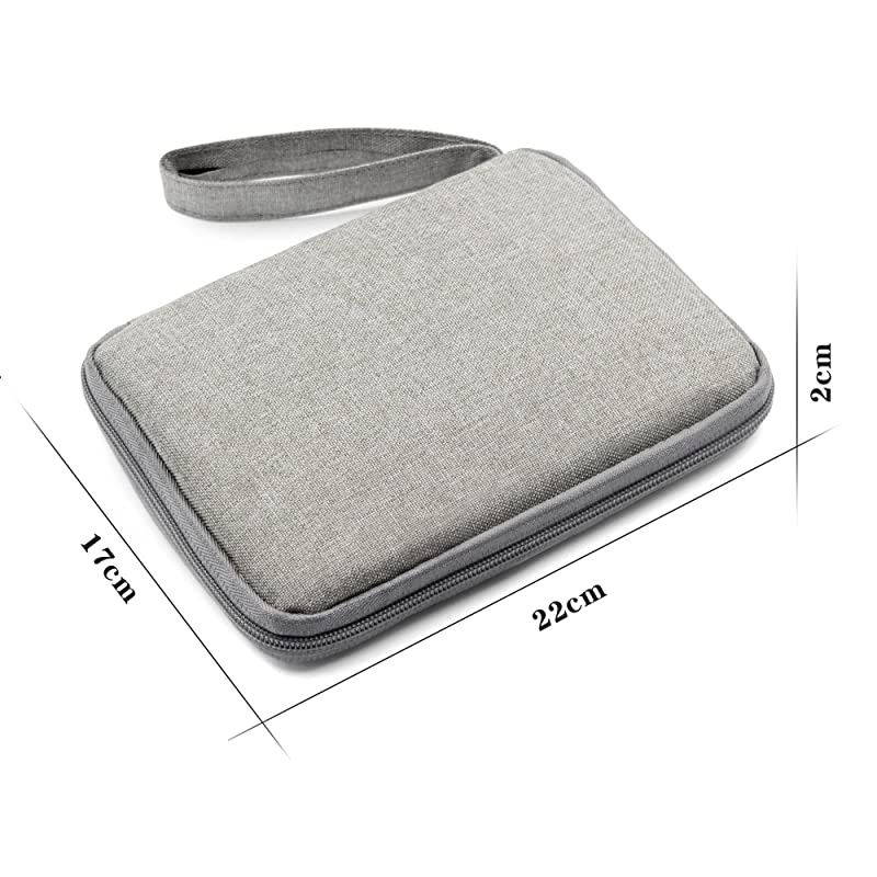 Organizer Travel Universal Cable Organizer s Accessories Cases for Cable (Single Layer-Gray-M)