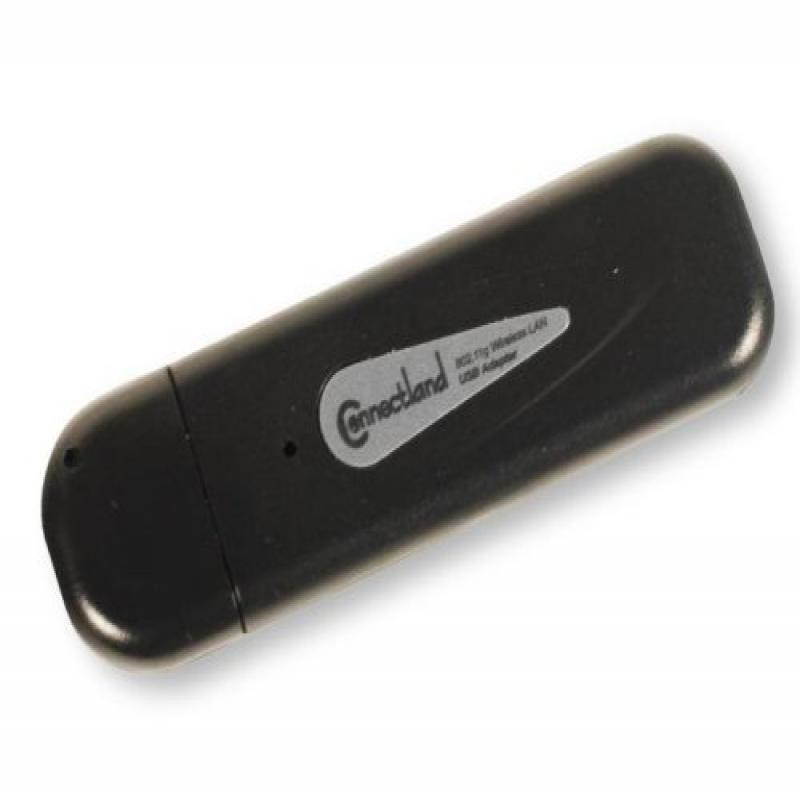 Connectland CL-USB-TBWF IEEE 802.11G Wireless Dongle, USB 2.0, 54Mbps, Turbo Mode