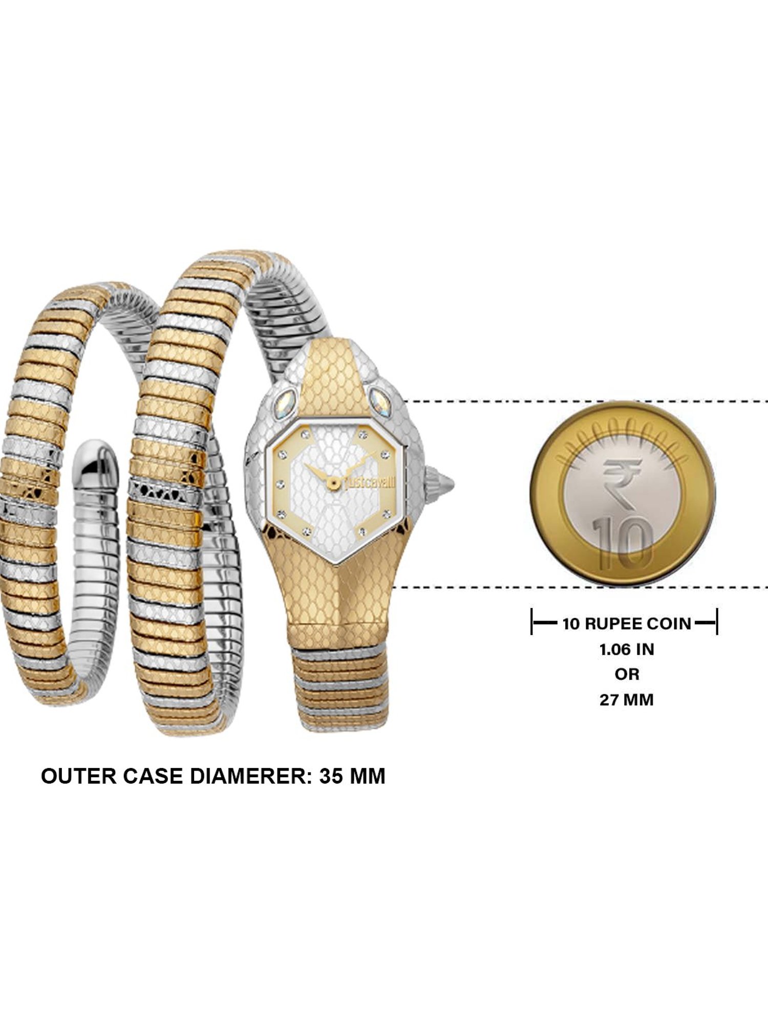 JUST CAVALLI JC1L168M0075 Analog Watch for Women