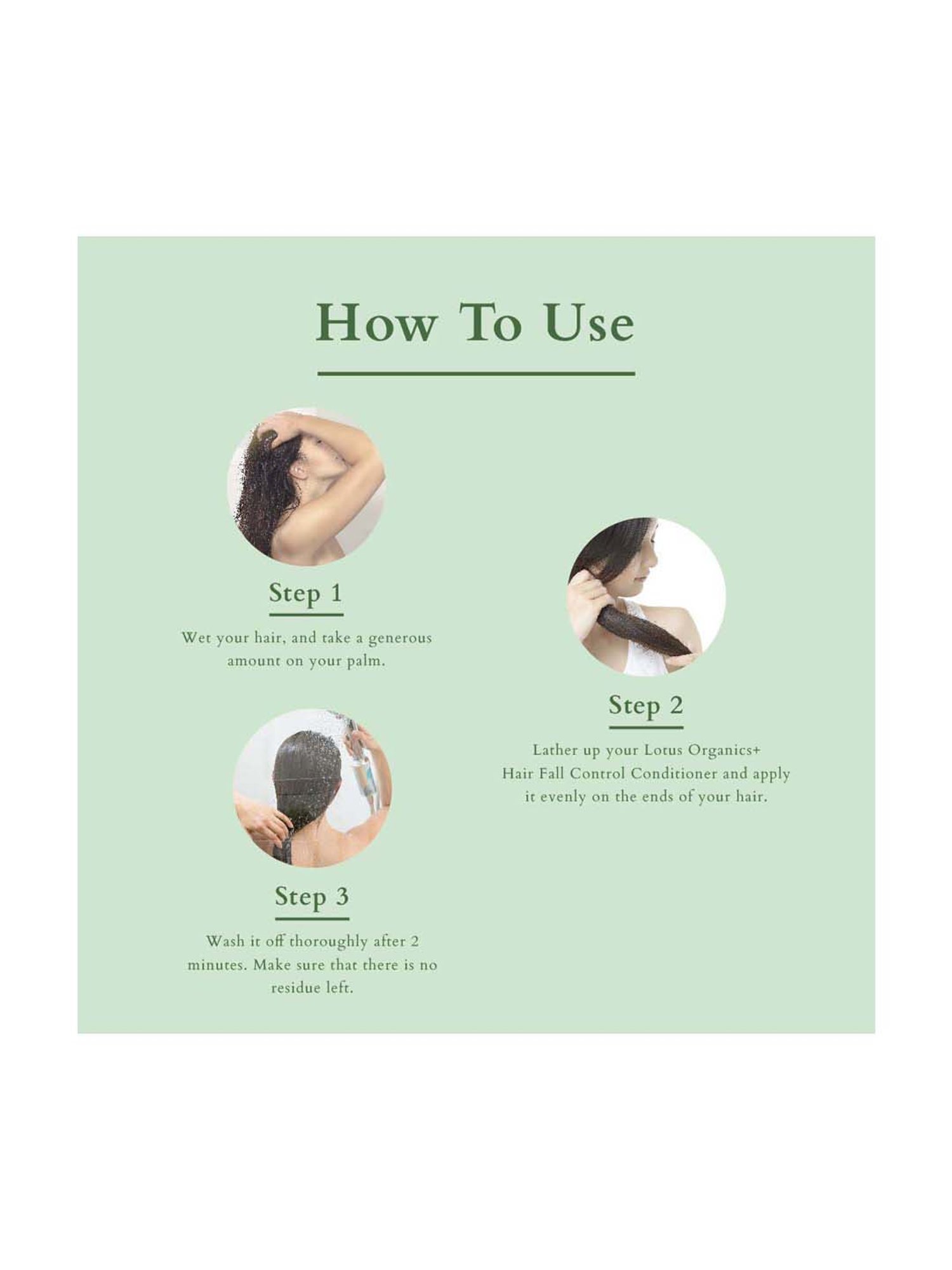 Lotus Organics+ Hair Fall Control Conditioner - 150 gm