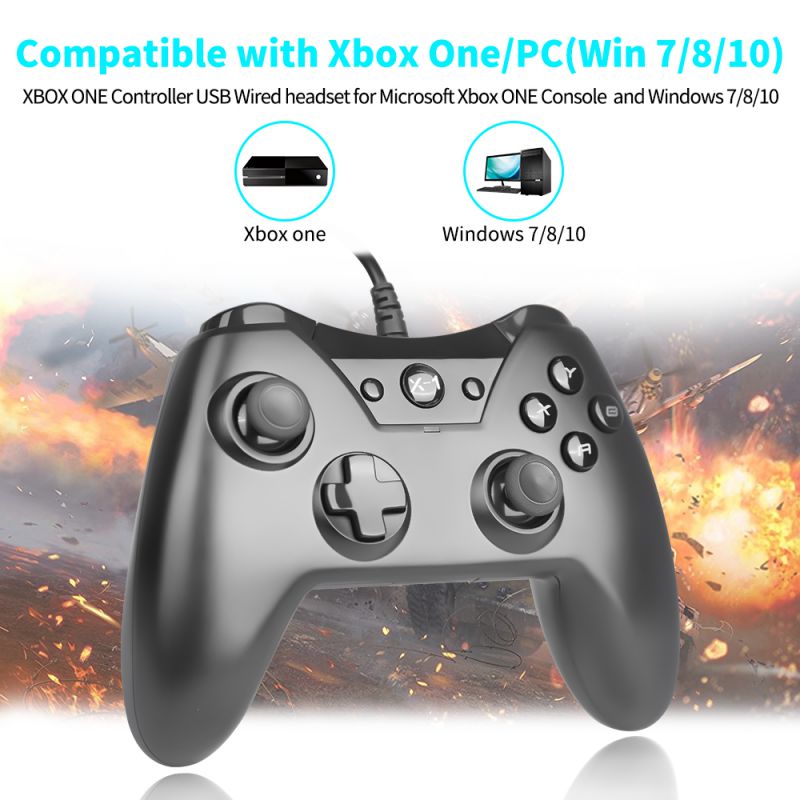 XBOX ONE Controller USB Wired headset for Microsoft Xbox ONE Console  and Windows 7/8/10