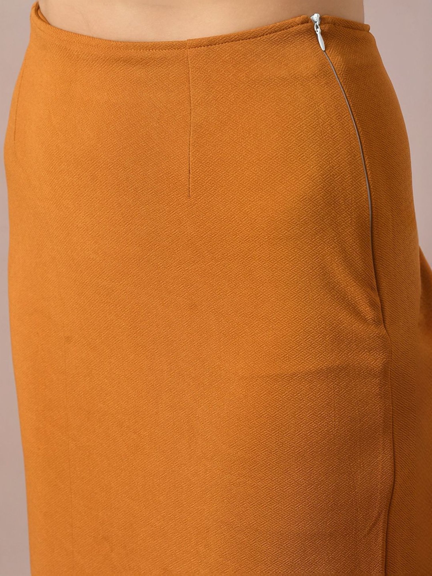 Myshka Yellow Bodycon Skirt