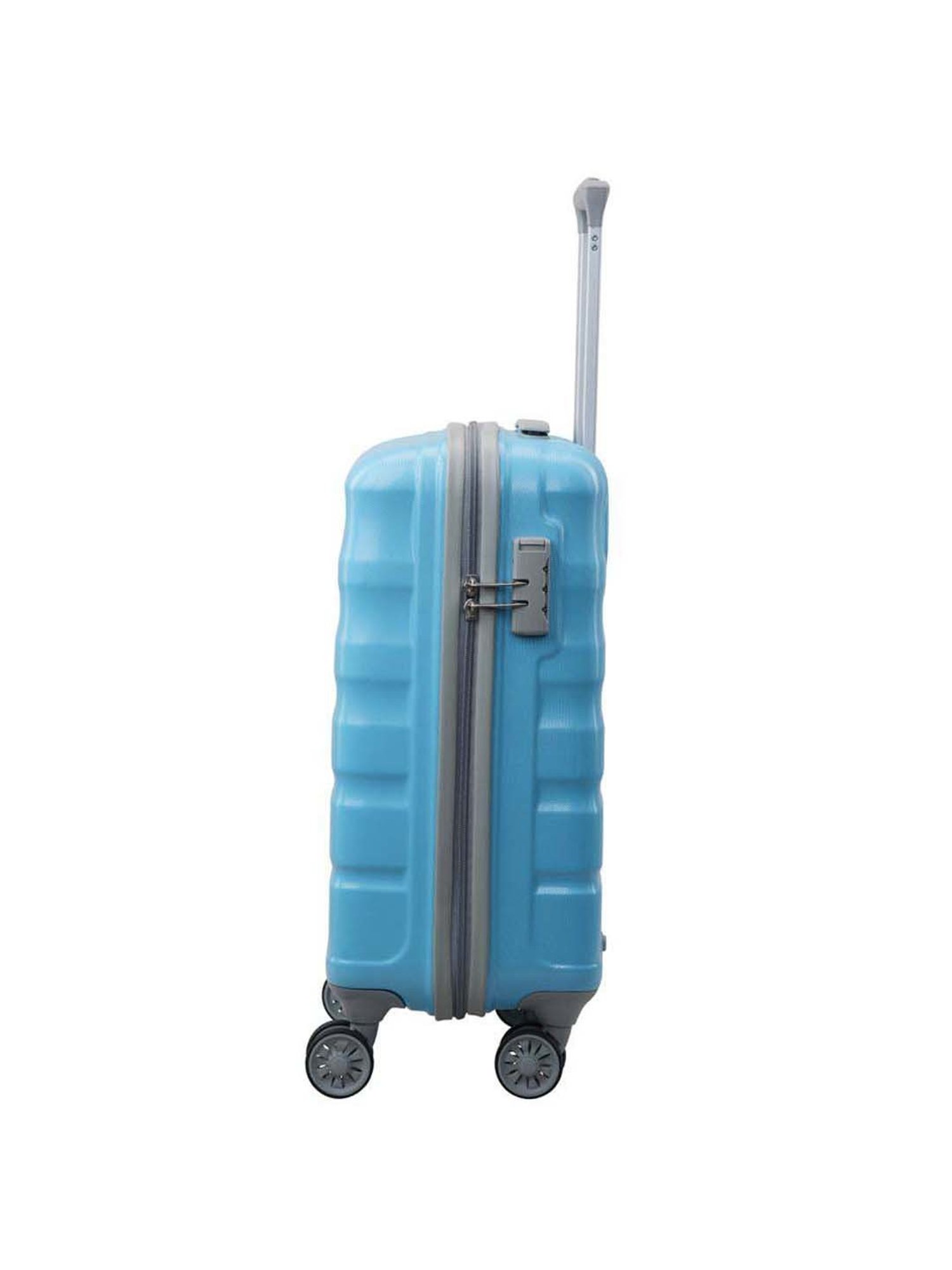 VIP Ceptor-pro Oscar Blue Textured Hard Cabin Trolley Bag - 36.5 cm