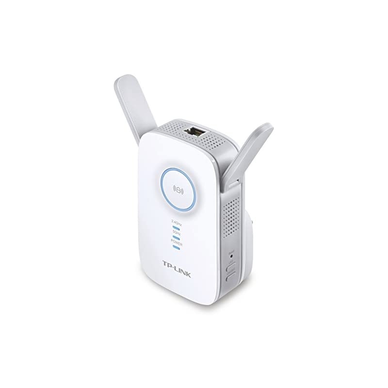 AC1200 WiFi Range Extender | Gigabit Ethernet Port |Compact | Intelligent Signal LED Ring RE350 Renewed