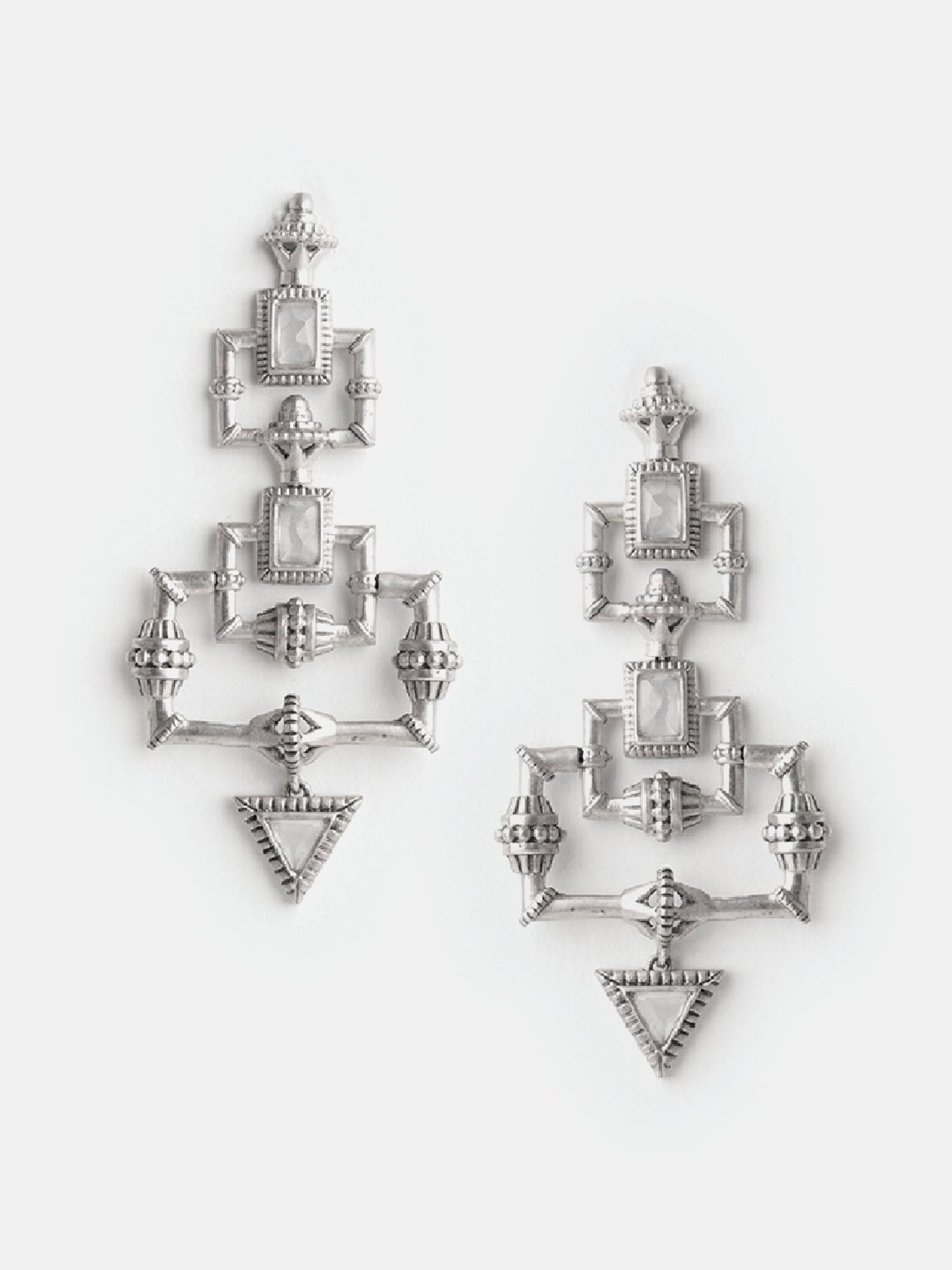 Shaya 92.5 Sterling Silver Elizabeth Bennet Earrings for Women