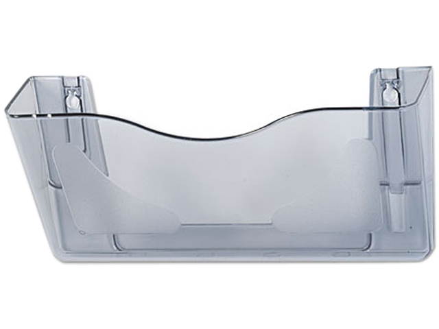 Deflect-o 63102 DocuPocket Landscape Wall File Pocket, Large Files/Tabloid, Smoke