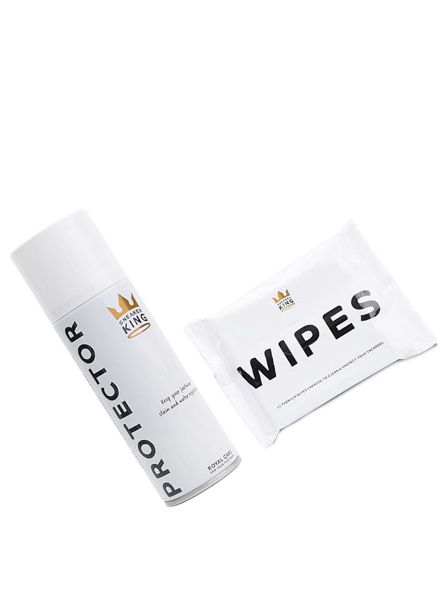 Sneaker King Shoe Protector Stain Water Repellent Spray 200ml & Sneaker Cleaning Wipes