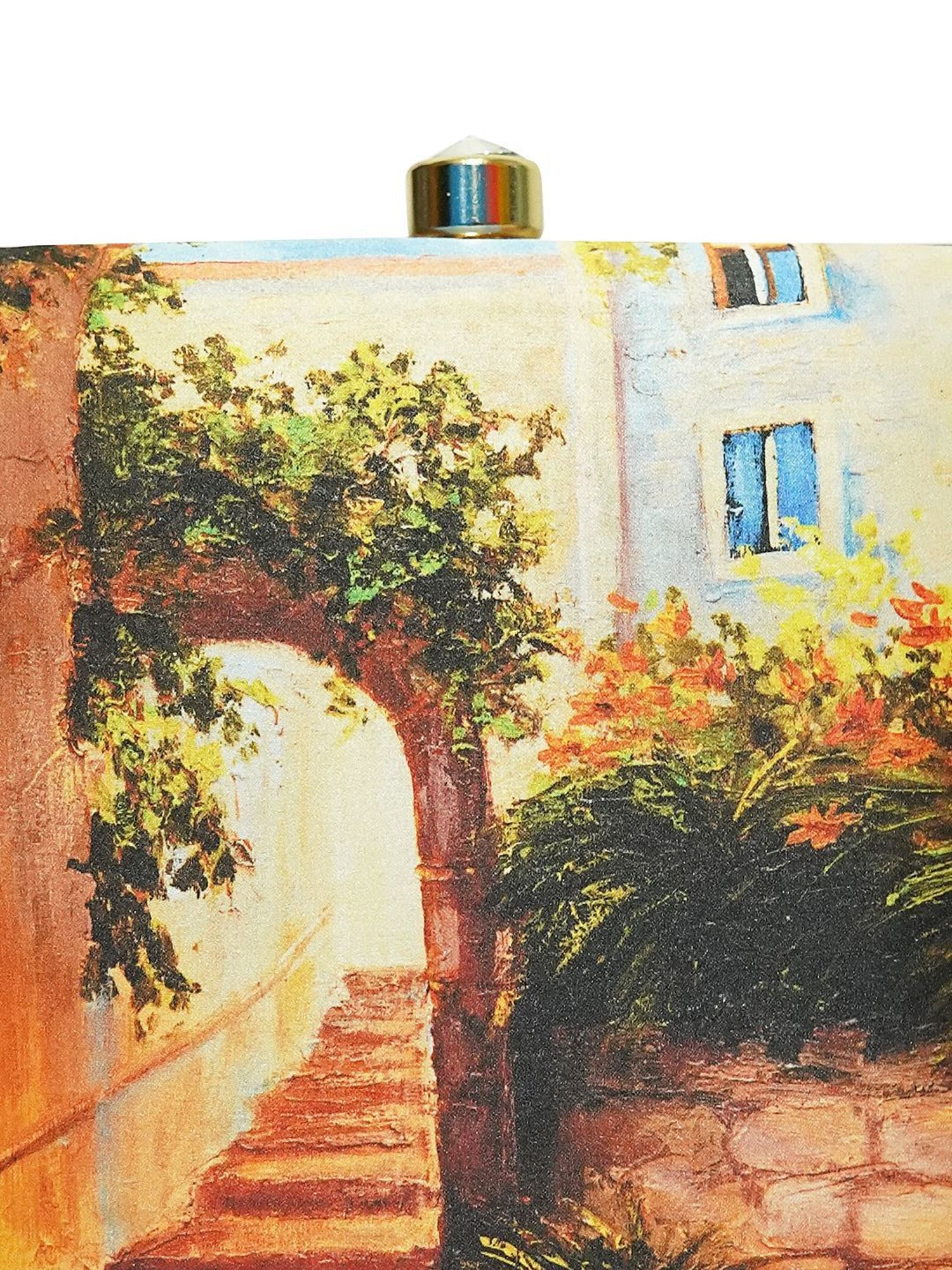 Horra Multicolor Embellished Clutch