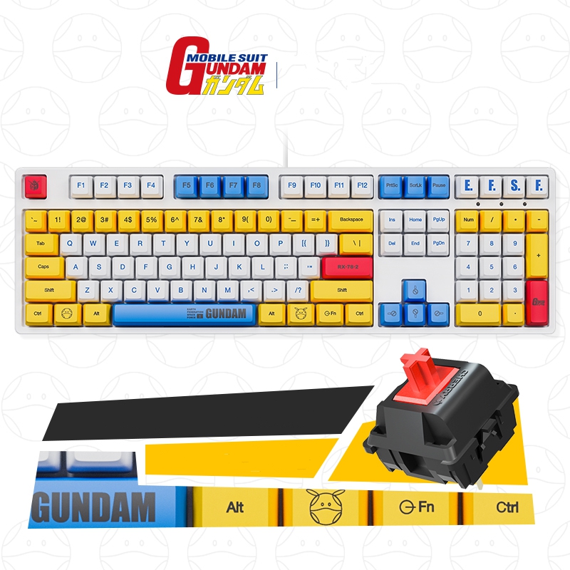 2, 60% Wired/Wireless Mechanical Keyboard (Kailh Box Brown Switch/White Case) - Full Keys Programmable - True RGB Backlit - Tap Arrow Keys - Double Shot PBT Keycaps - NKRO - 1900mAh Battery