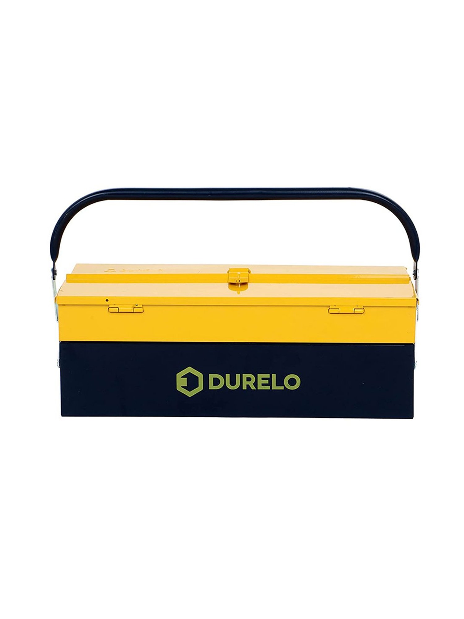 DURELO D33-17-3 Metal Tool Box (Yellow/Black)