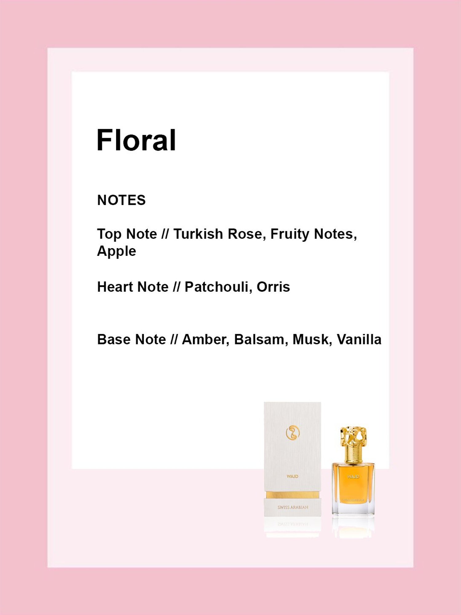 SWISS ARABIAN Wajd Eau de Parfum - 50 ml