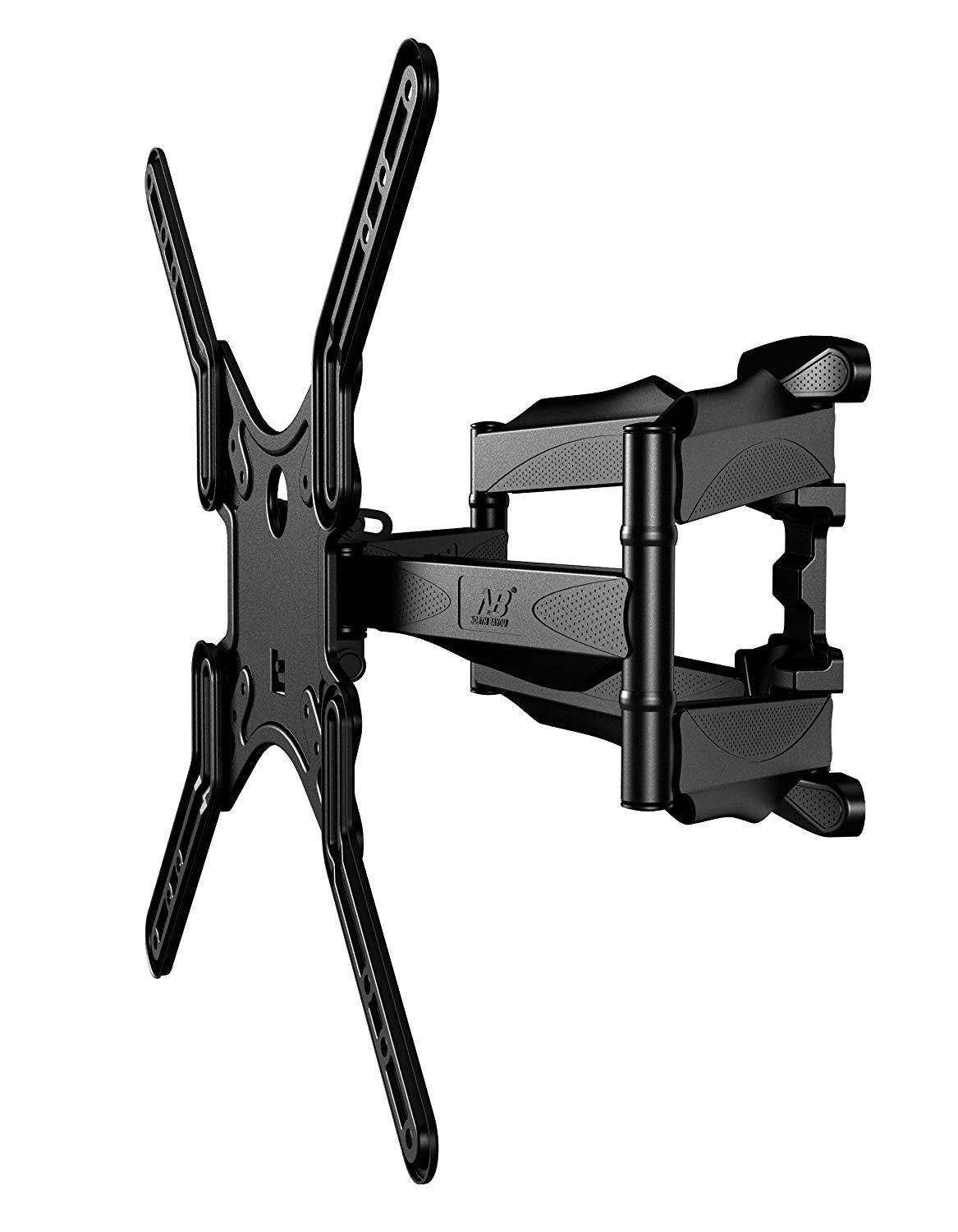 NB AV Mount P5 Articulating Cantilever Full-Motion Mount for 32'' - 55" LED, LCD, OLED and Plasma HD TV Flat Screen TVs up to 80 lbs
