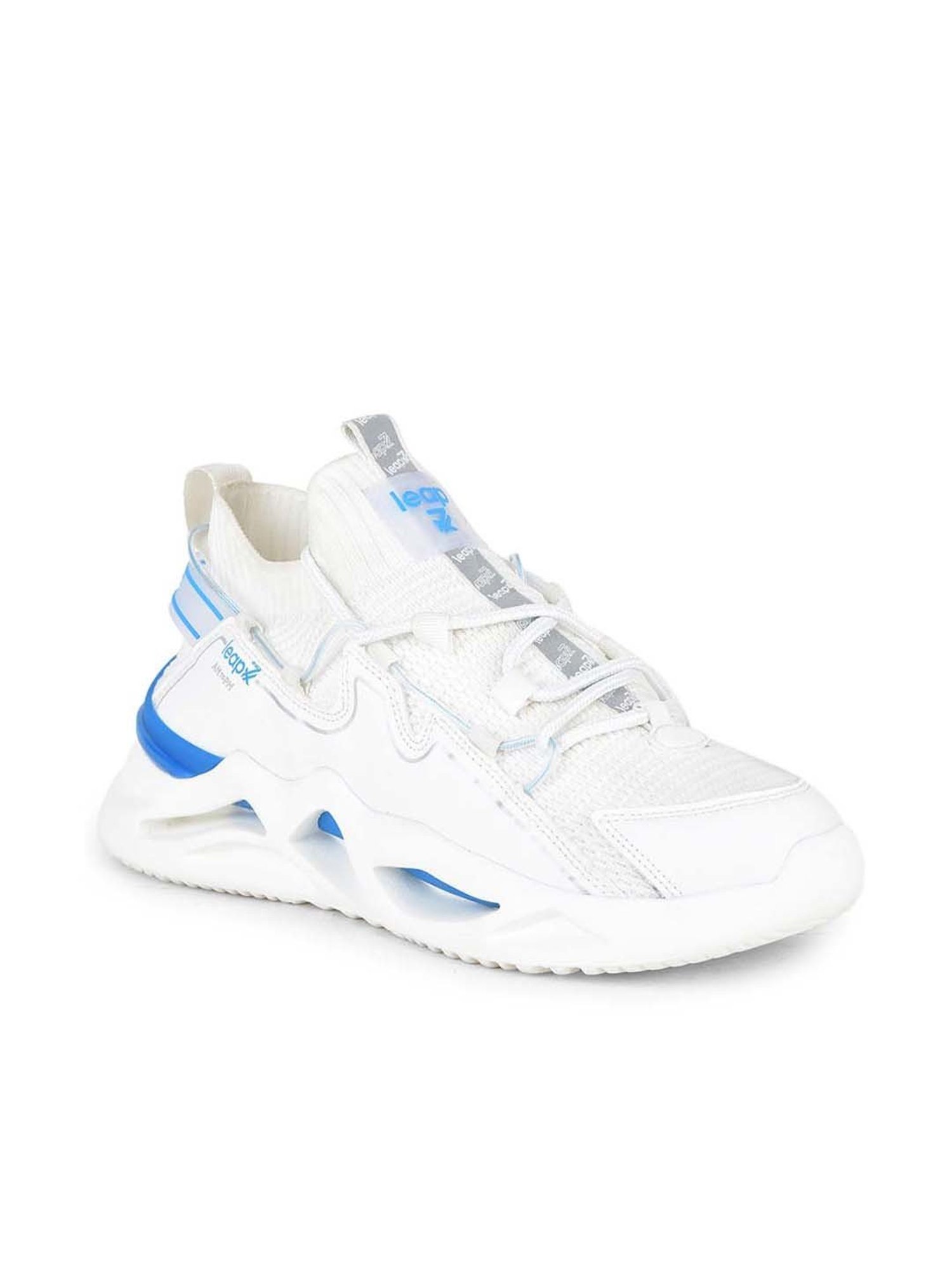 Leap7X by Liberty Men's NUCLEAR-1 White Running Shoes