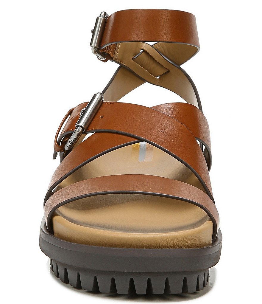 Sam Edelman Eleanora Leather Ankle Wrap Sandals