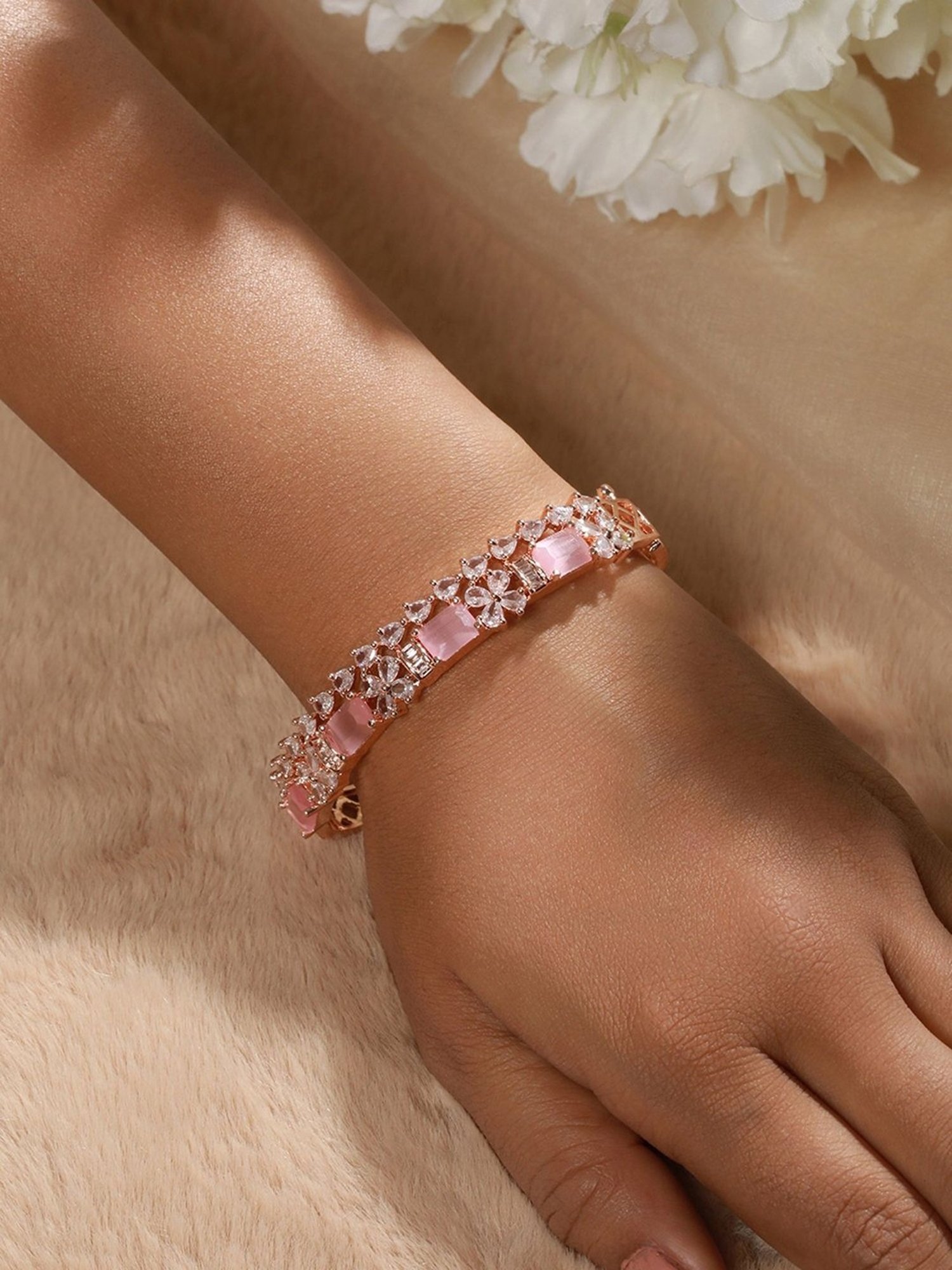 Ted Baker Crystal Sweetheart Adjustable Bracelet for Women
