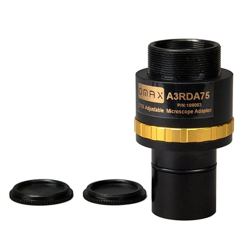0.75X Adjustable Reduction Lens for Microscope Camera