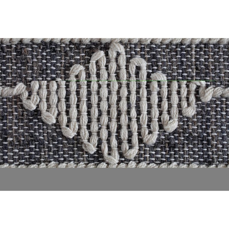 5'x8' Nightfall of Diamonds Area Rug Blue & Ivory - Anji Mountain