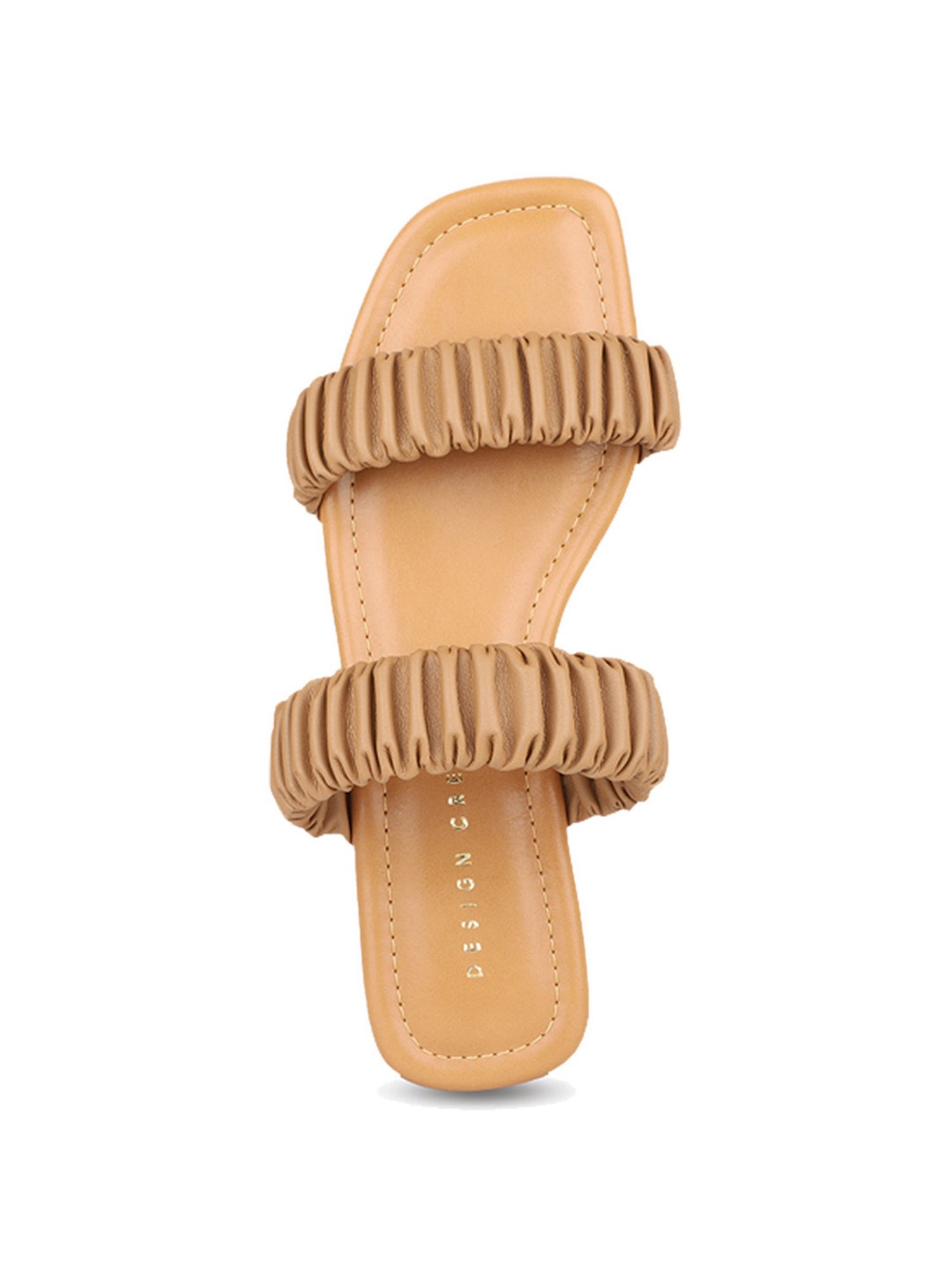 Design Crew Women's Beige Casual Sandals