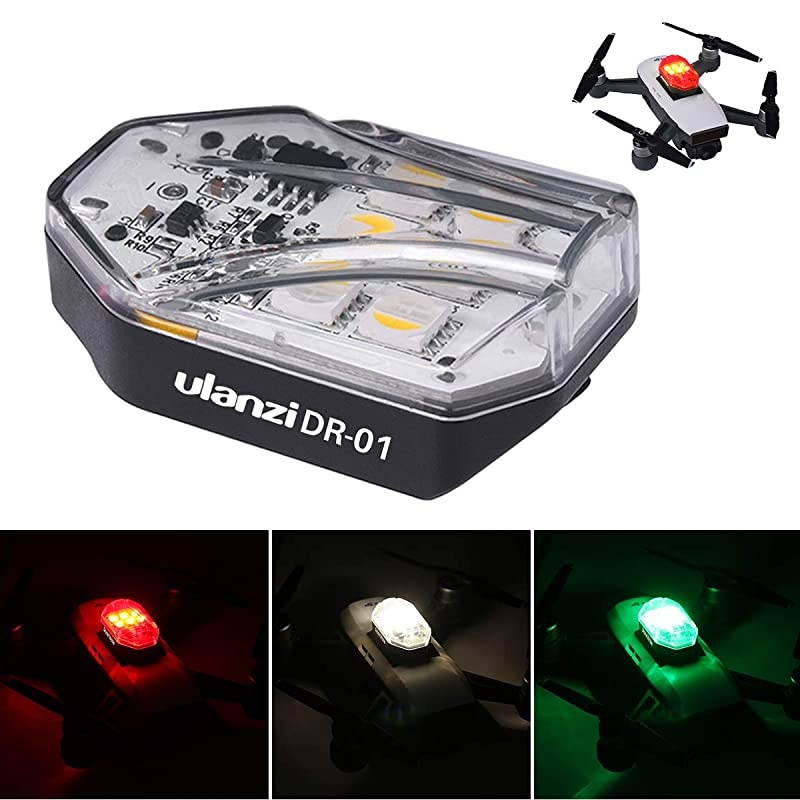 DR01 Drone Light Flash LED Light 3 Model RGB Drone Location Indicator Light for DJI Night Flight Searching Lighting Drone Accessories AntiCollision Slow FlashStrobe