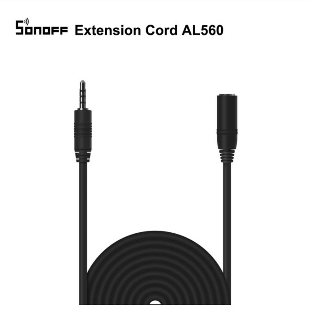 Sonoff AL560 5M Extension Cable with Sonoff DS18B20/Si7021/AM2301 High Accuracy Temperature/Humidity Sensors Home Office Extension Cord